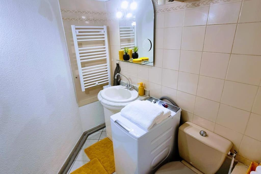 Le Marty 7 Vue Mer Centre Terrasse Garage Piscine Climatisation Σετ Εξωτερικό φωτογραφία