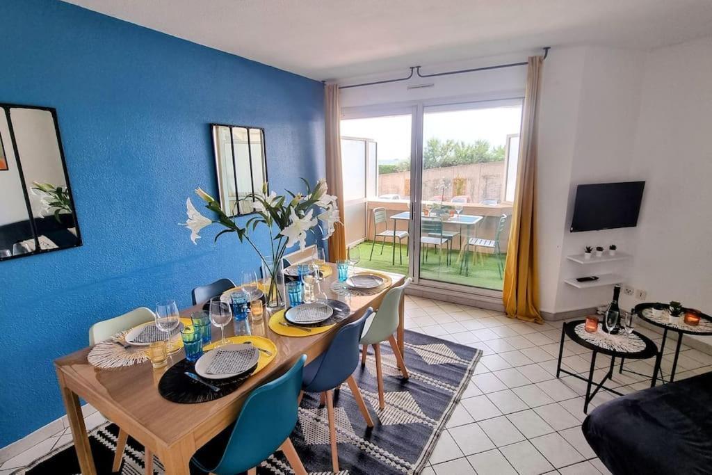 Le Marty 7 Vue Mer Centre Terrasse Garage Piscine Climatisation Σετ Εξωτερικό φωτογραφία