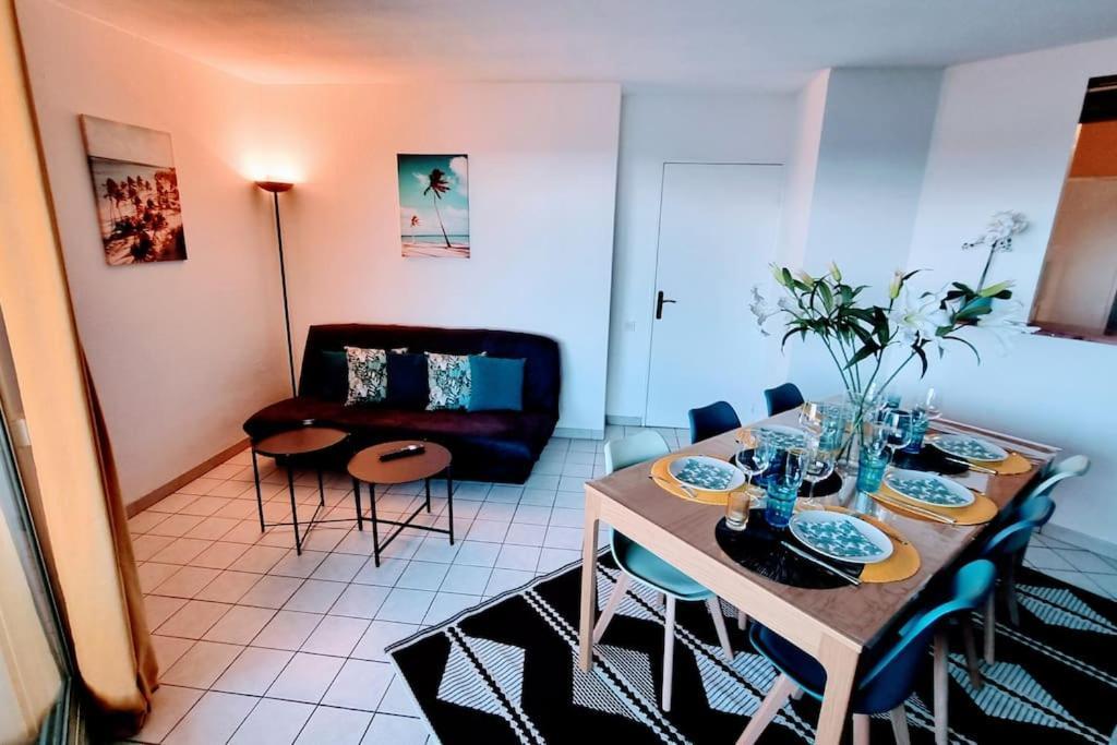 Le Marty 7 Vue Mer Centre Terrasse Garage Piscine Climatisation Σετ Εξωτερικό φωτογραφία